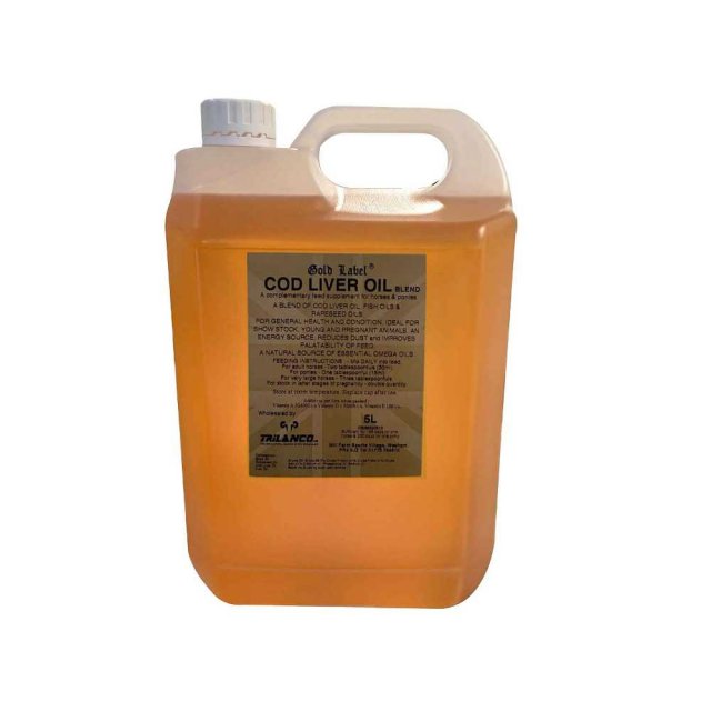 Gold Label Cod Liver Oil for Horses