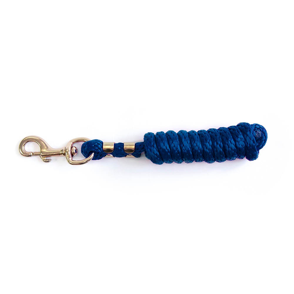 KM Elite 6ft Poly Lead Rope Navy