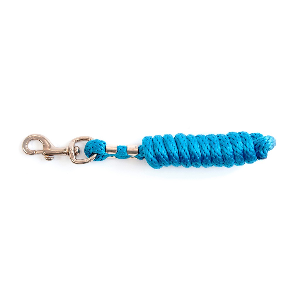 KM Elite 6ft Poly Lead Rope teal