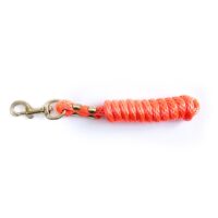 KM Elite 6ft Poly Lead Rope orange