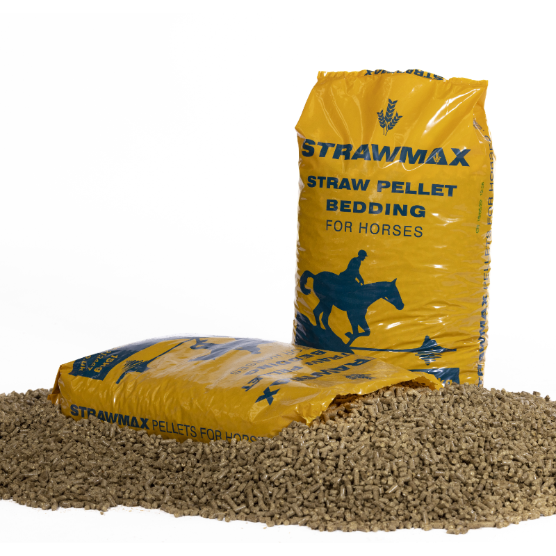 Strawmax bag front and side with product