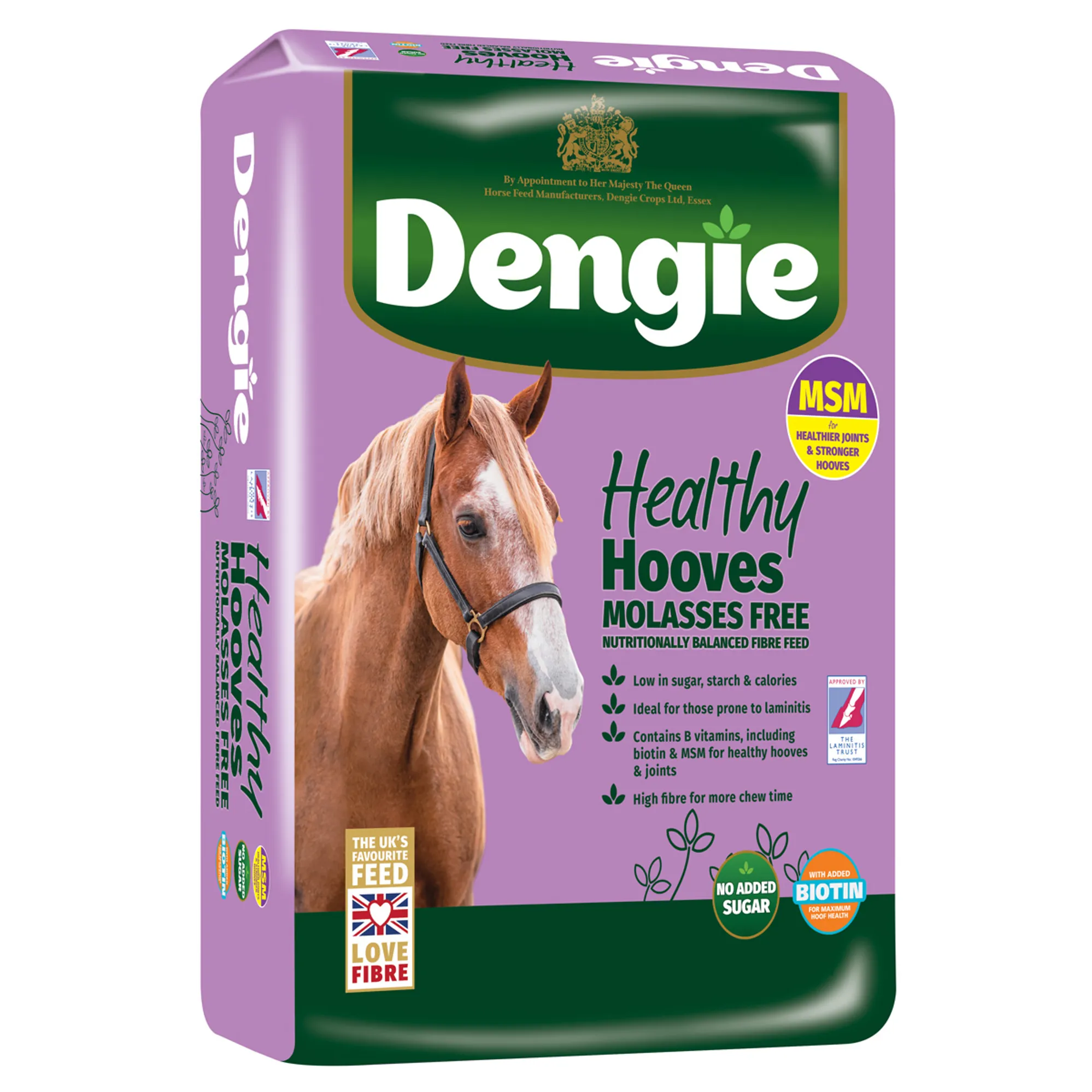 Dengie Healthy Hooves Molasses Free