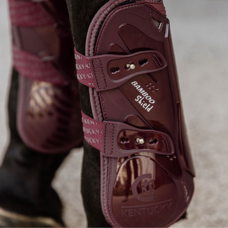 Kentucky-Horsewear-Tendon-Boots-Bamboo-Elastic-Bordeaux