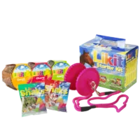Glitter Pink Likit Starter Kit Transparent