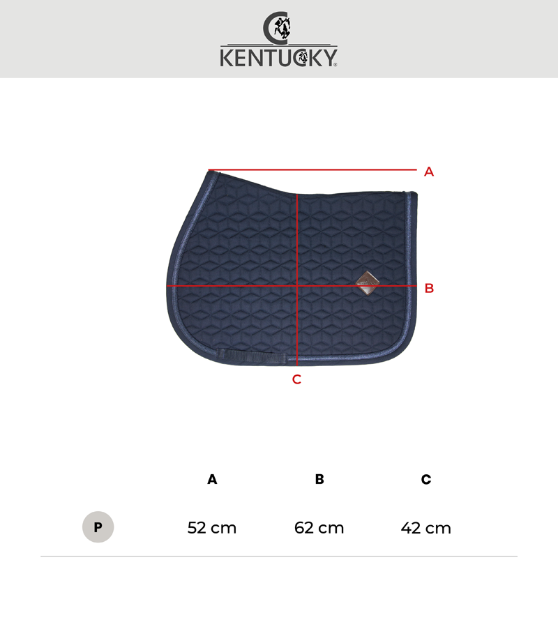 Kentucky Horsewear Velvet Pony Saddle Pad - Image 5