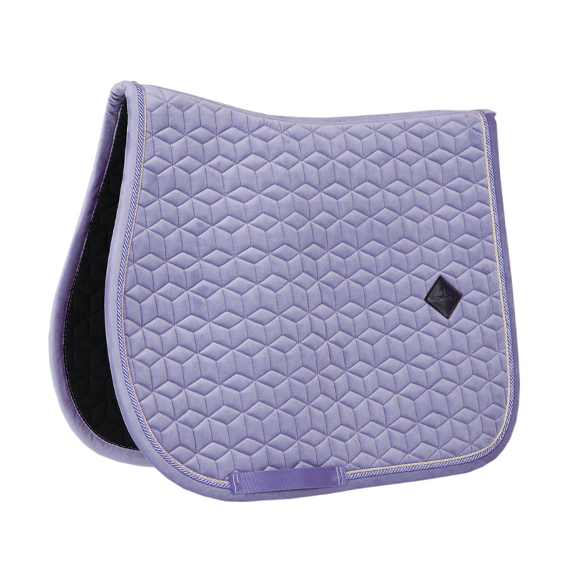 Velvet-Saddle-Pad-Show-Jumping-Purple