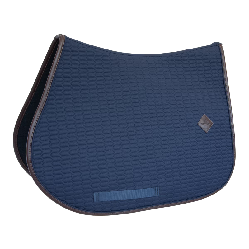Kentucky Horsewear Colour Edition Leather Binding Jumping Saddle Pad