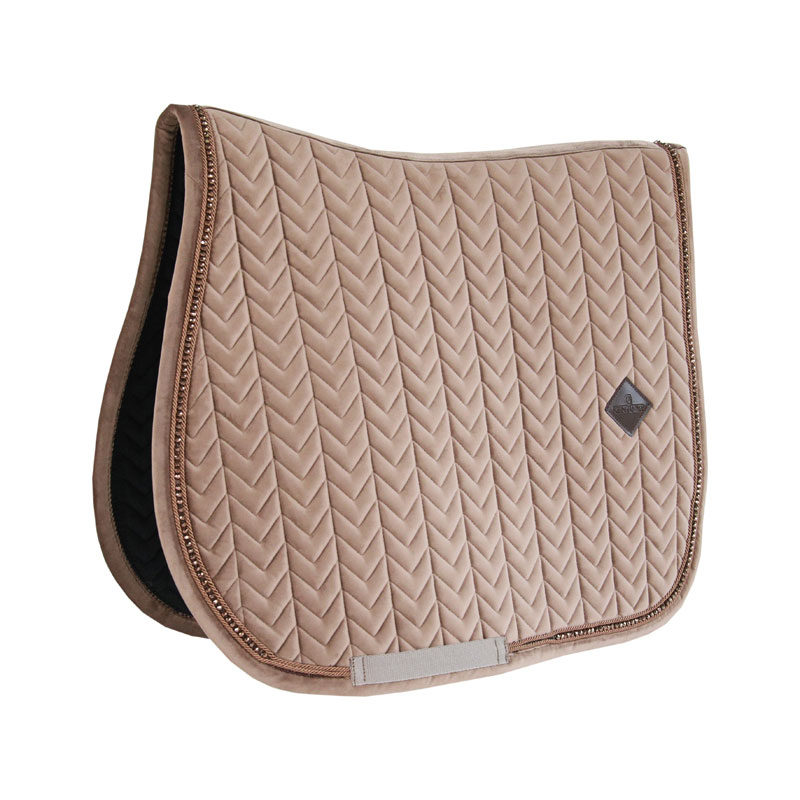 Kentucky Horsewear Velvet Saddle Pad Pearls Jumping - Image 5