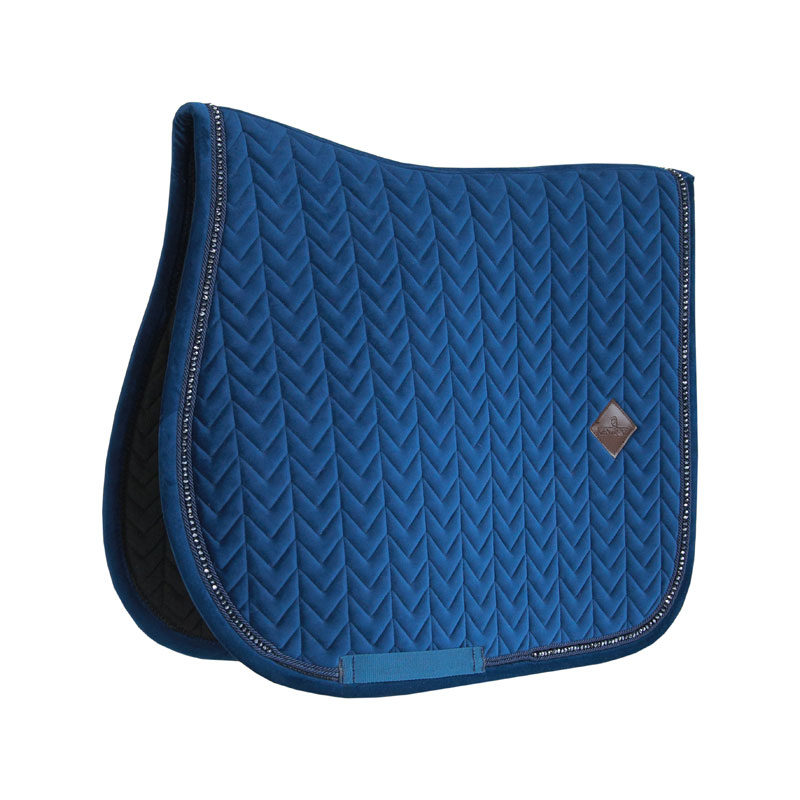 Kentucky Horsewear Velvet Saddle Pad Pearls Jumping - Image 3